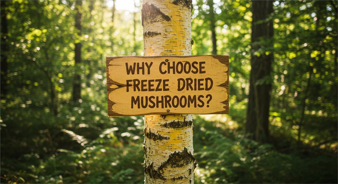 Why Choose Freeze Dried Mushrooms?