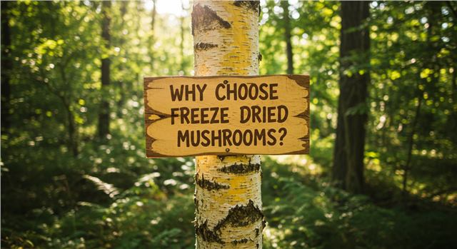 Why Choose Freeze Dried Mushrooms?