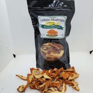 Sun Dried Lobster Mushrooms in pouch